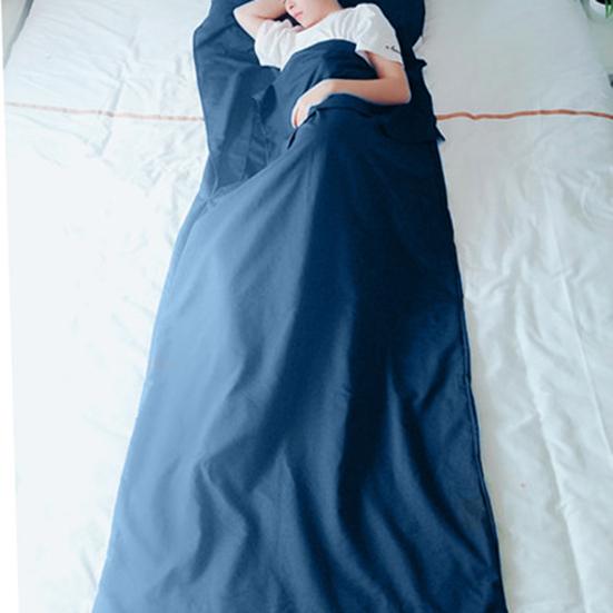 Спальный мешок с наволочкой. Очень мягкая, износостойкая, водонепроницаемая, не выцветающая, легкая складная простыня для путешествий.