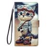 Милый Кото-Волк Узор Кошелек Флип-Кейсы Для iPhone 15 Pro Max 14 Plus 13 12 11 Pro Max Держатель для карт Подставка Чехол-Книга для Телефона