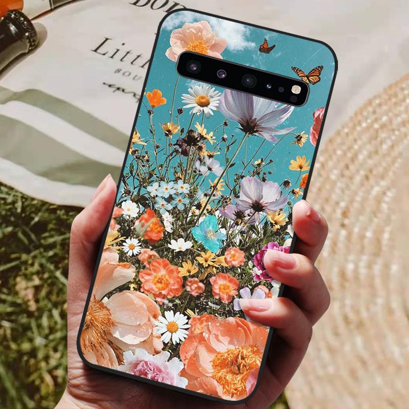 Для Samsung S10 5G Чехол Силиконовая Задняя Крышка Чехол для Телефона Для Samsung Galaxy S10 5G G977N Чехлы для Galaxy S 10 5G Мягкий Бампер Funda