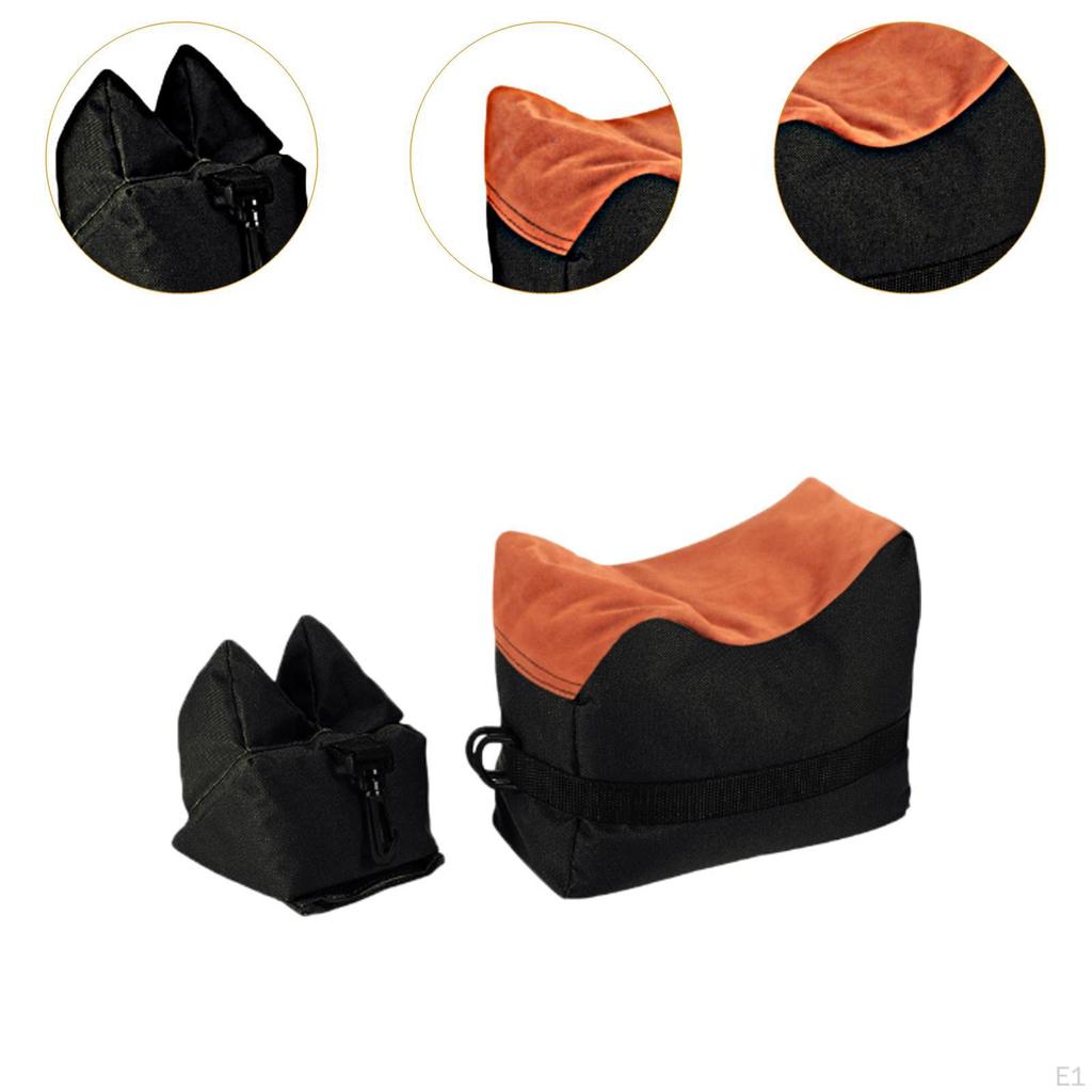 2Pcs Shooting Sand Bag Set Rest Support Sandbags for Outdoor Sports Picnic
