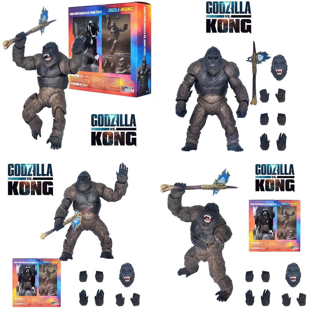 Godzilla Vs Kong King Kong Figure Toy 14cm Height Pvc Material Collectible Model For Kids