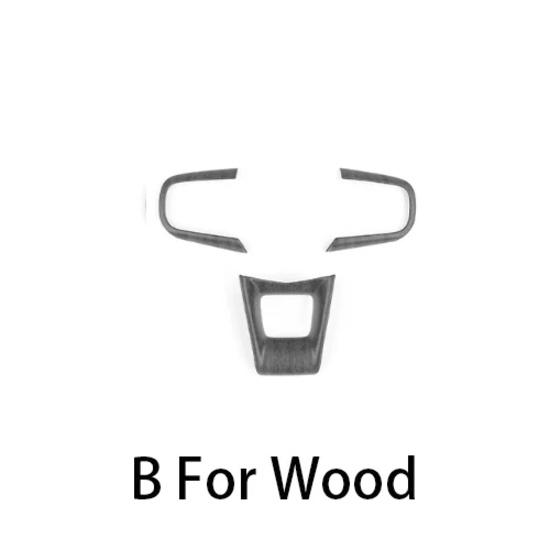 Carbon Fiber Steering Wheel Handle Frame Cover Trim Accessories For Genesis GV80 2025 2026 Car Tuning Supplies