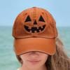 Хэллоуин Тыква Шляпа Беговые Шапки Лицо Тыквы Модный Головной Убор для Отдыха на Природе Кемпинга Путешествий Хэллоуин Вечеринок Рыбалки Пляжа