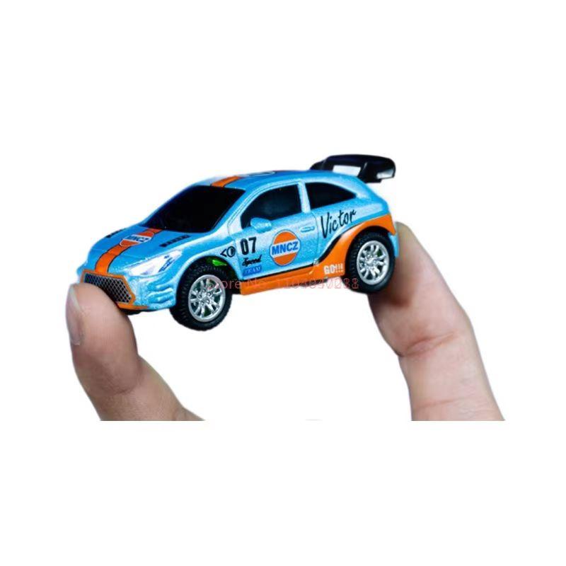 Новый Мини-сплавной Радиоуправляемый Гоночный Автомобиль Карманный RC Настольный Миниатюрный Дрифт-Гоночный Детский Праздничный Подарок
