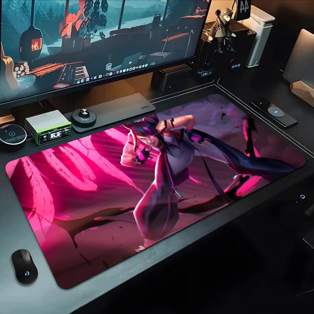 Juri han Коврик для мыши 500X1000 мм Большой игровой коврик для мыши Геймерский XL Резиновый Отаку Подставка для клавиатуры Настольный коврик для ноутбука
