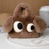 New Autumn and Winter Plush Bag Cute Big-eyed Puppy Tote Bag Shoulder Bag Crossbody Sideways Eye Puppy Bag