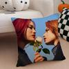 Popular Thai Actress fFreen And Becky Cushion Cover Throw Pillow Cover Hidden Button Durable Polyester Chair Cushion