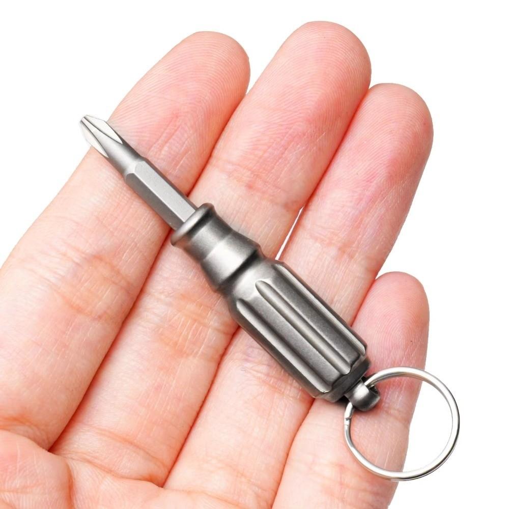 Multi-function Mini Screwdriver Replaceable Head Magnetic Screwdriver Kit Outdoor Carry