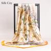 High-quality Luxurious Silk Scarves Headband Scarfs Neck Scarf For Women Chain Silk Scarf Women's Decorative Shawl