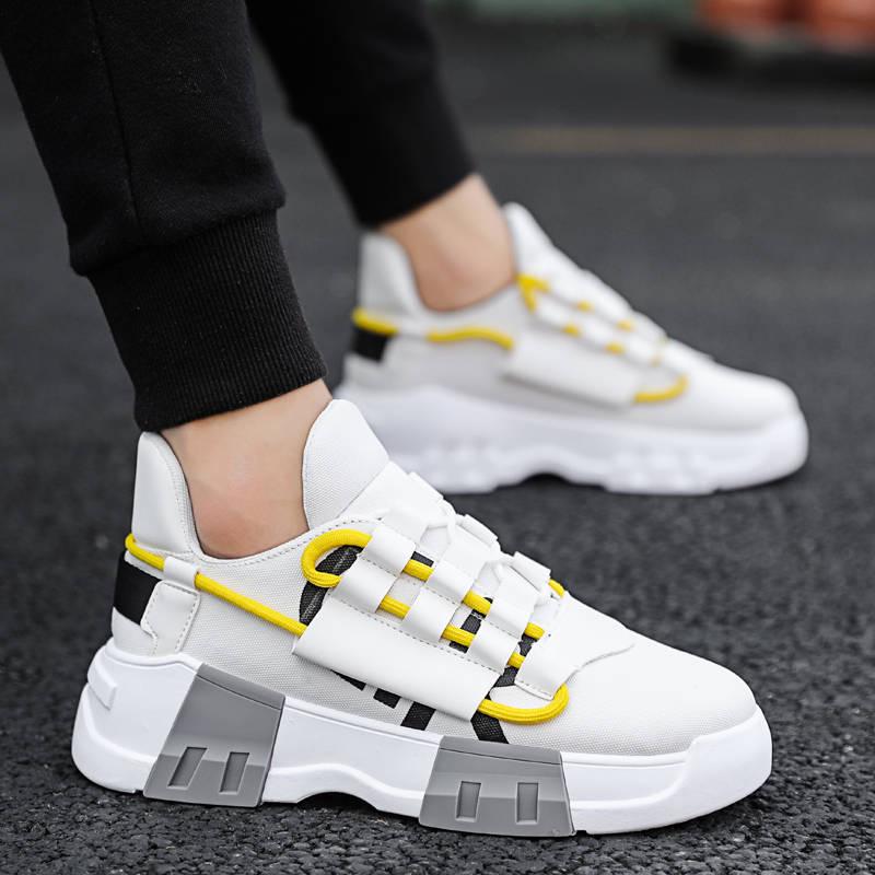 Мужские спортивные кроссовки, дышащие кроссовки для папы на шнуровке, впитывающие пот кроссовки