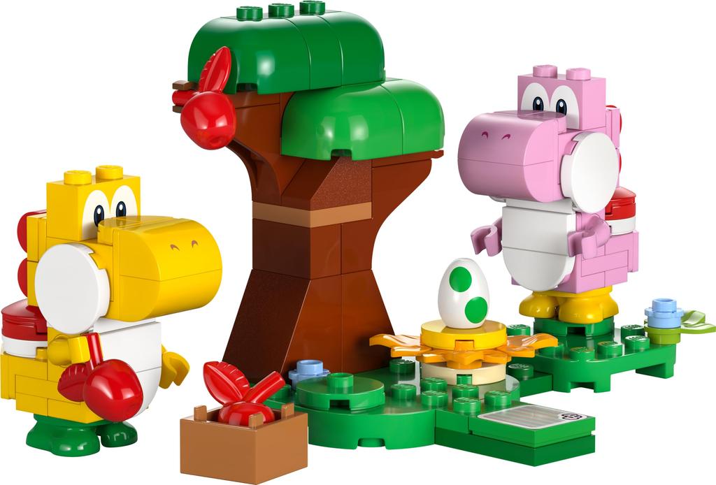 LEGO Super Mario in the Forest Yoshi and Egg Toy Present Birthday Block Educational Christmas Girl Boys Children 6 Years Old 7 Years Old 8 Years
