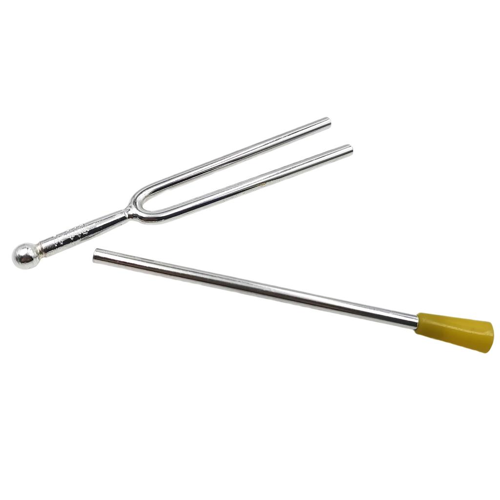 Набор камертонов Молоток Музыкальный инструмент Камертон Камертон для настройки гитары Практичная деталь инструмента Резонансный камертон