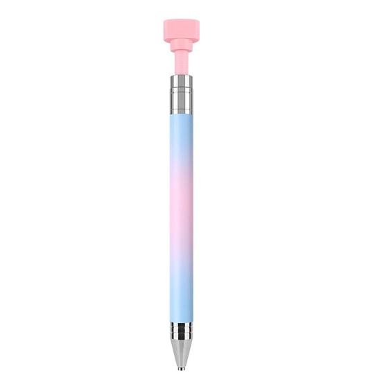 Refillable Wax Pen Automatic Diamond Art Pen Diamond Placement Pen with Wax Refill for Rhinestones DIY Crafts Nail Art