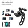 Силиконовое Эластичное Крепление для Камеры DJI Osmo Action - Вращающееся Крепление на Руль для Велосипеда и Прямых Трансляций.