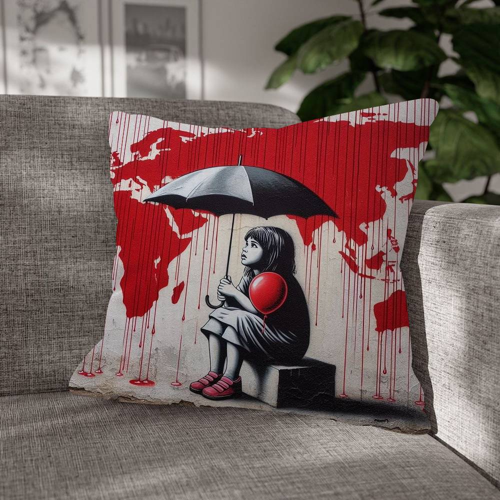 Banksy Street Graffiti Art Pillow Cover Soft Decor Throw Pillow Case xcm Couch Home Decor for Living Room Sofa Party Gift