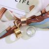 Korean Style Fashionable Scarf Buckle - Women's Simple and Stylish Scarf Accessory