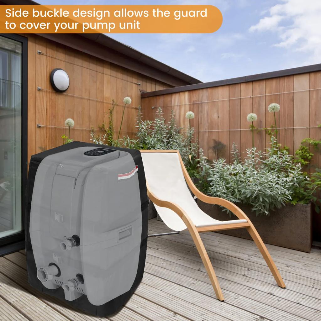 Универсальный надувной чехол для насоса-нагревателя воды для спа-бассейна для гидромассажной ванны, насоса-нагревателя для спа, водонепроницаемый чехол для насоса гидромассажной ванны, запчасти для уличного бассейна