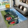 Car Tractor Series Pattern Truck Area Rug,Carpet Rug for Home Living Room Bedroom Sofa Doormat Decor,kids Non-slip Floor Mat 3D