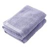 Mukotowel Ежедневные банные полотенца, Полотенца Senshu, Сделано в Японии, 100% хлопок, Впитывающие, Набор из 2 шт., Лавандово-серый