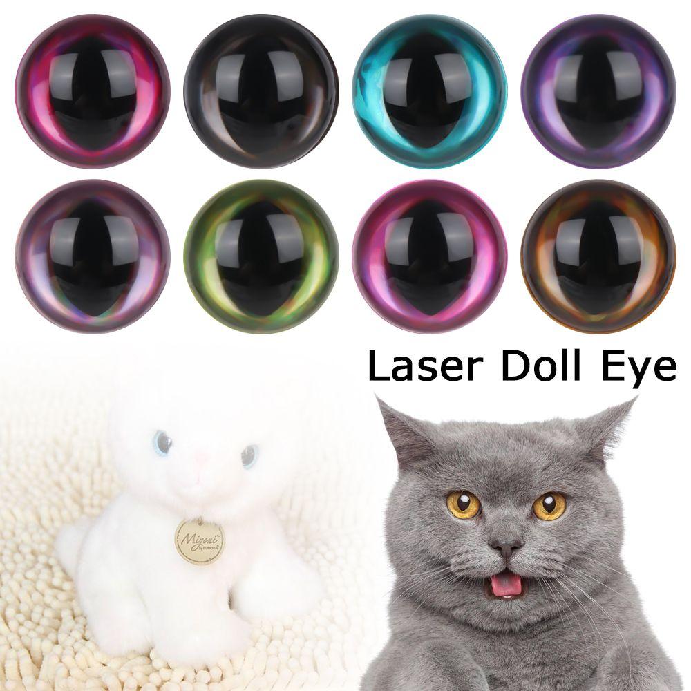 with Pad DIY Toy Accessories Stuffed Animal Supplies Doll Accessories Eyes with Eyelashes 3D Eyes