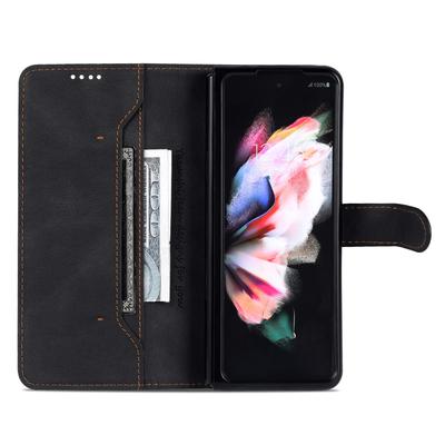 AZNS для Samsung Galaxy Z Fold6 5G чехол кожаный чехол для телефона с подставкой-кошельком