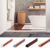 1m Ceiling Edge Strips Kitchen PVC Bathroom Water Stopper Strip Countertop Self-adhesive Inside Corner Molding