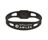 ABILES PLUS Medium 440312 Bracelet/Anklet, Black, (18cm),