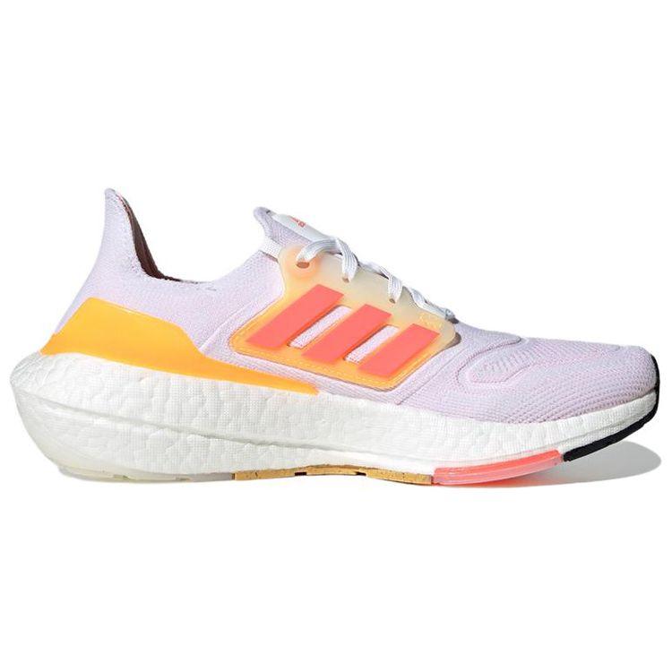 adidas UltraBoost 22 White Flash Orange Женские кроссовки Cloud-White Turbo GX5595