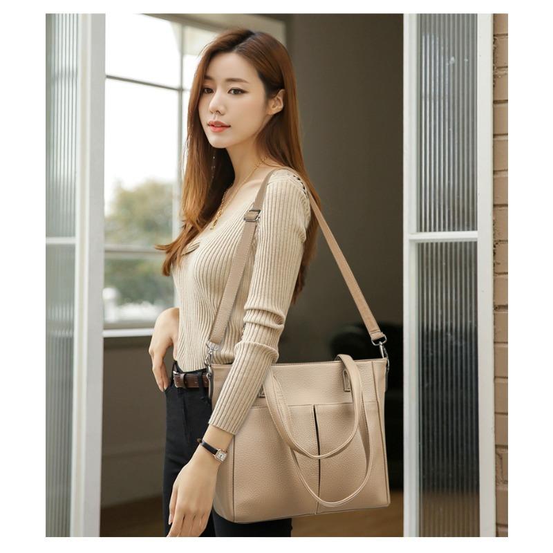 Женская минималистичная сумочка, Вместительная сумка через плечо, Винтажная сумочка, Женская сумочка, Стильная повседневная сумка через плечо