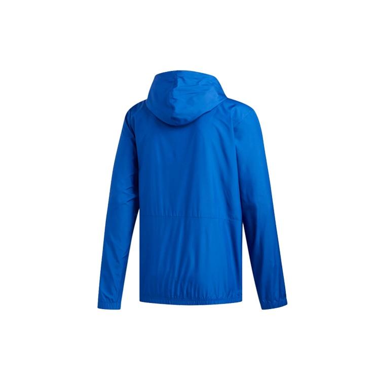 adidas originals Hip Windbreaker hooded Windproof Sports Jacket Royal blue Men's EE2953