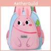 Pattern Cartoon Bear Cute Toddler Backpack With Nylon Fabric For Travel School