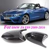 M Carbon Fiber Rearview Mirror Caps Wing Side Mirror Cover For BMW E89 Z4 Convertible 2009-2016 Car Accessories Gloss Black