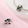 Style Creative Bicycle Camera Beaded Charms Beads Diy Jewelry Accessories Bracelet 925 Silver Plated