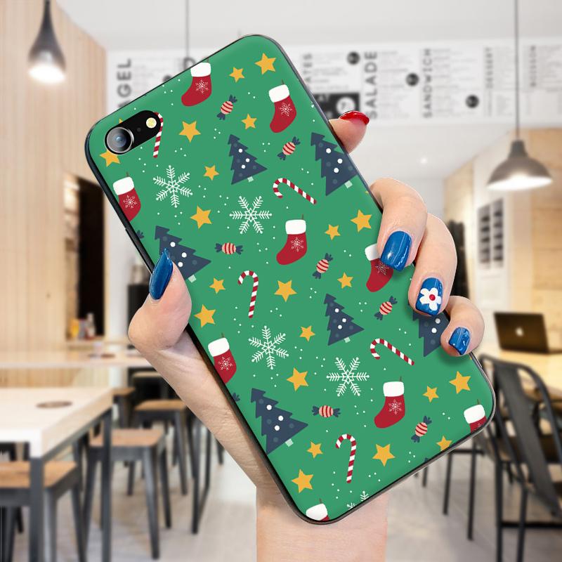 Милый чехол для телефона с рождественским рисунком и рисунком для Infinix Hot Tecno Camon 19 Pro Huawei P50 Pro OnePlus, мягкий силиконовый чехол из ТПУ для мобильного телефона