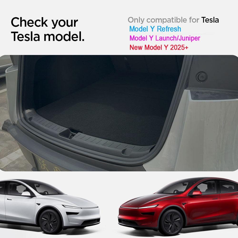 For Tesla New Model Y LAUNCH 2025 Juniper 2025+ Trunk Threshold Strip TPE Anti Scratch Protection Lid Cover Trunk Sill Guard Mat