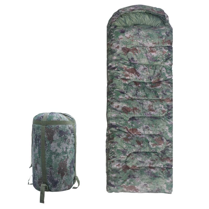 Bingxiaowan Thick Warm Camouflage Adult Camping Sleeping Bag