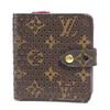 M95188 MonogramPerfo Compact Zip Compact Wallet Folded Wallet