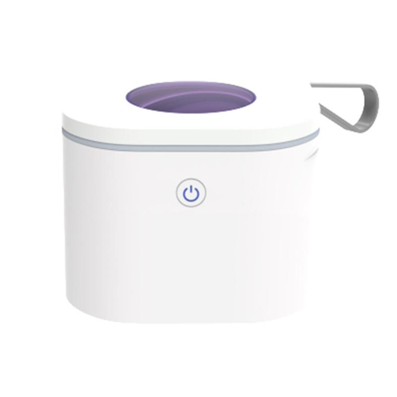 Portable Pacifier Sterilizer Case UVC Light Cleaning Box Convenient USB C Rechargeable for Denture Straw Nipple