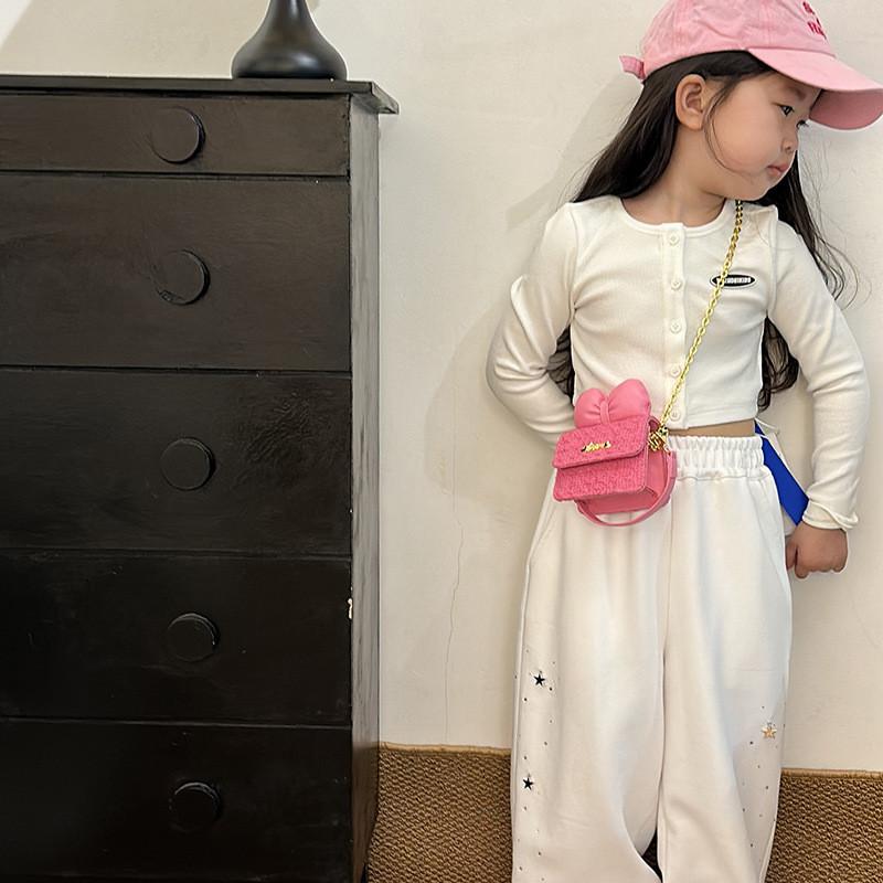 Сладкое Сердце Бант Детская Сумка Современный Шик Дизайн Цепочки Дышащая ПУ Сумка Через Плечо Для Мальчиков И Девочек