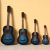 Mini Guitar Miniature Model Classical Guitar Miniature Wooden Mini Musical Instrument Model