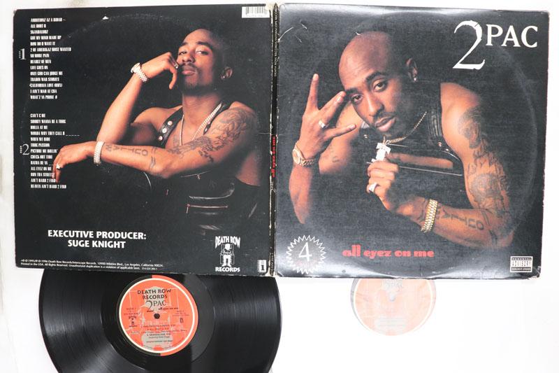 Виниловая пластинка 2PAC All Eyez On Me Оригинал США 3145242041 DEATH ROW 1996 Хип-Хоп/РБ США Б/у