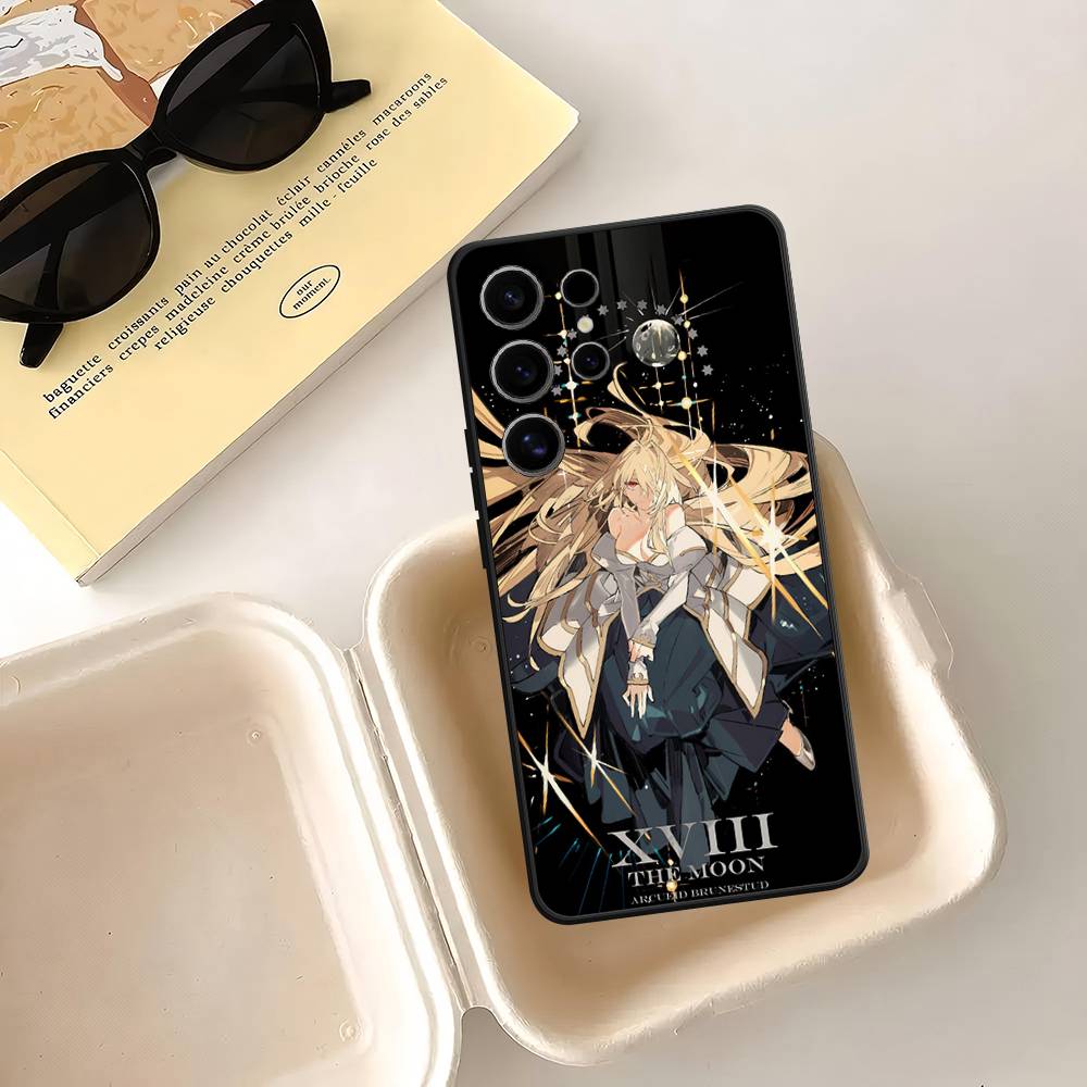 Чехол для Samsung Galaxy Case S25 S23 S22 S21 S30 S20 S10 Ultra Plus FE с изображением из аниме Fate-Grand-S Order, мягкий ТПУ чехол