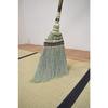 Azuma Handwoven Indoor Broom, Short Handle, Handwoven by Takumi, Bristles 34cm Wide, Total Length 89cm, Made with Natural Fibers that Won't Damage Tat