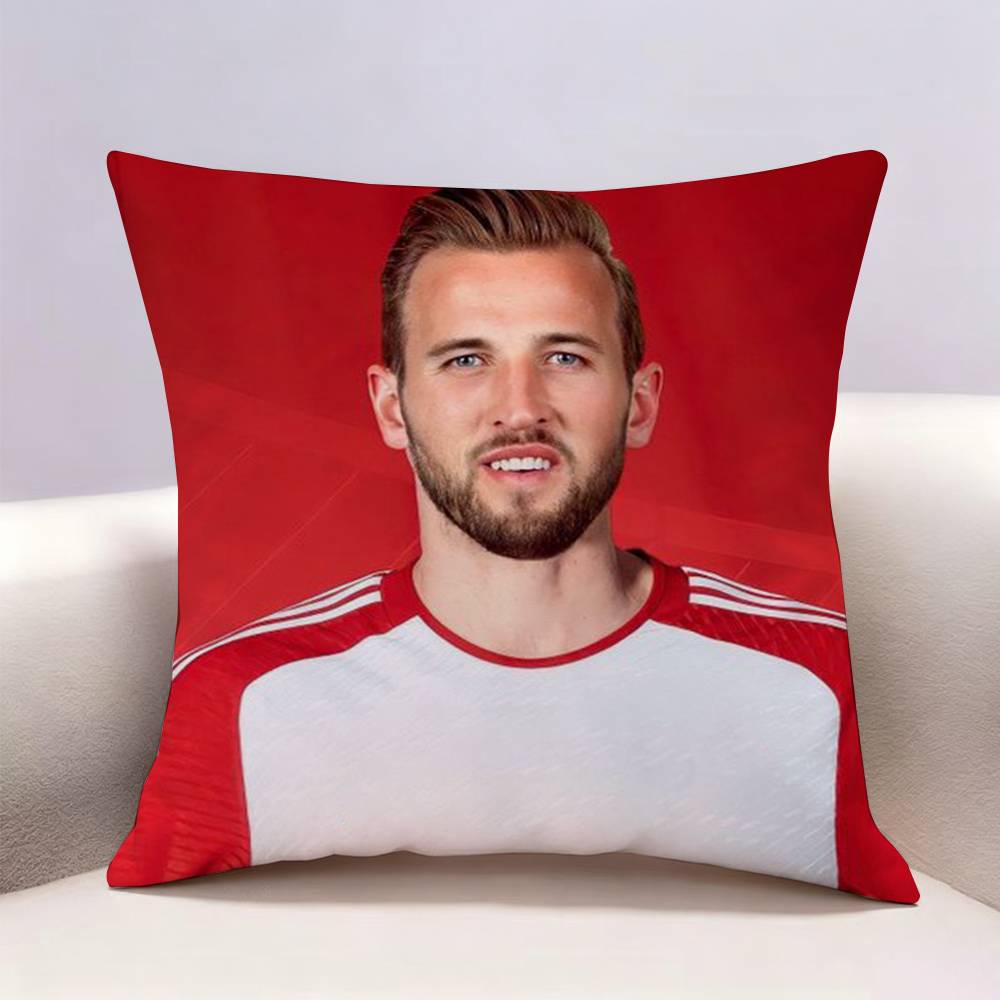 HHarry Kane football Doublesided print Pillow Case for Sofa Living Room Home office Decor Protective Cover
