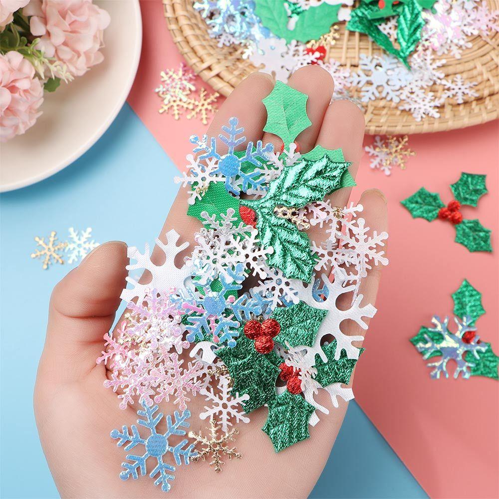 Wedding Decoration Home Decor Festival Ornament Christmas Confetti Tinfoil Sequins Xmas Snowflake