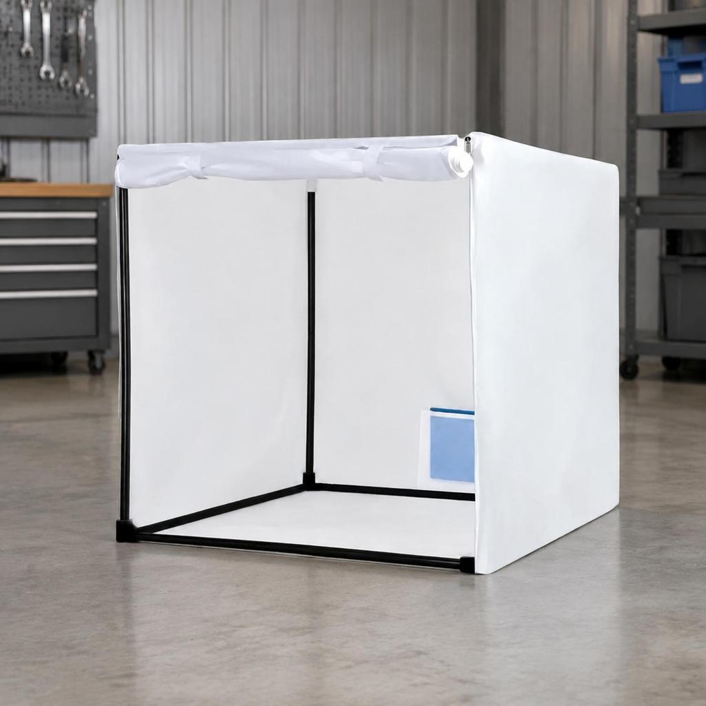 Spray Painting Tent Portable Paint Booth with Built-in Floor Lightweight
