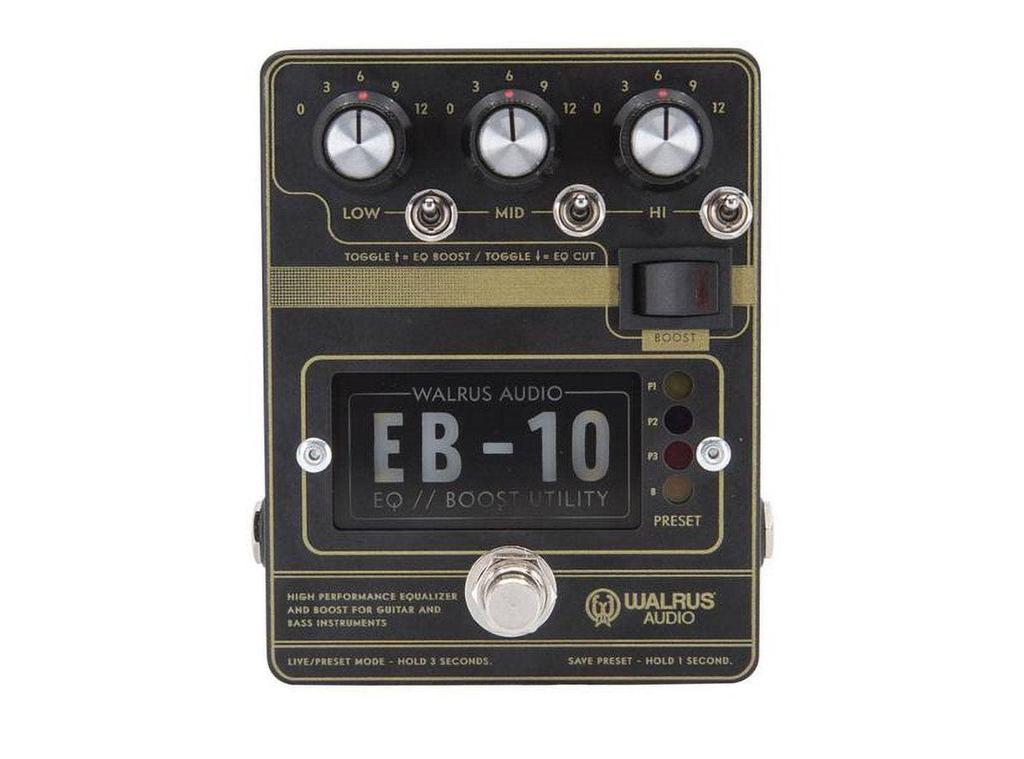 Walrus Audio Walrus Audio ПРЕДУСИЛИТЕЛЬ//ЭКВАЛАЙЗЕР//УСИЛИТЕЛЬ WAL-EB10#B