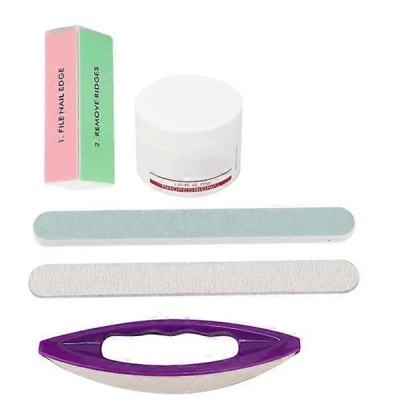 Professional nail file sanding manicure pedicure polishing buffer block nail art accessories set 5pcs/set.