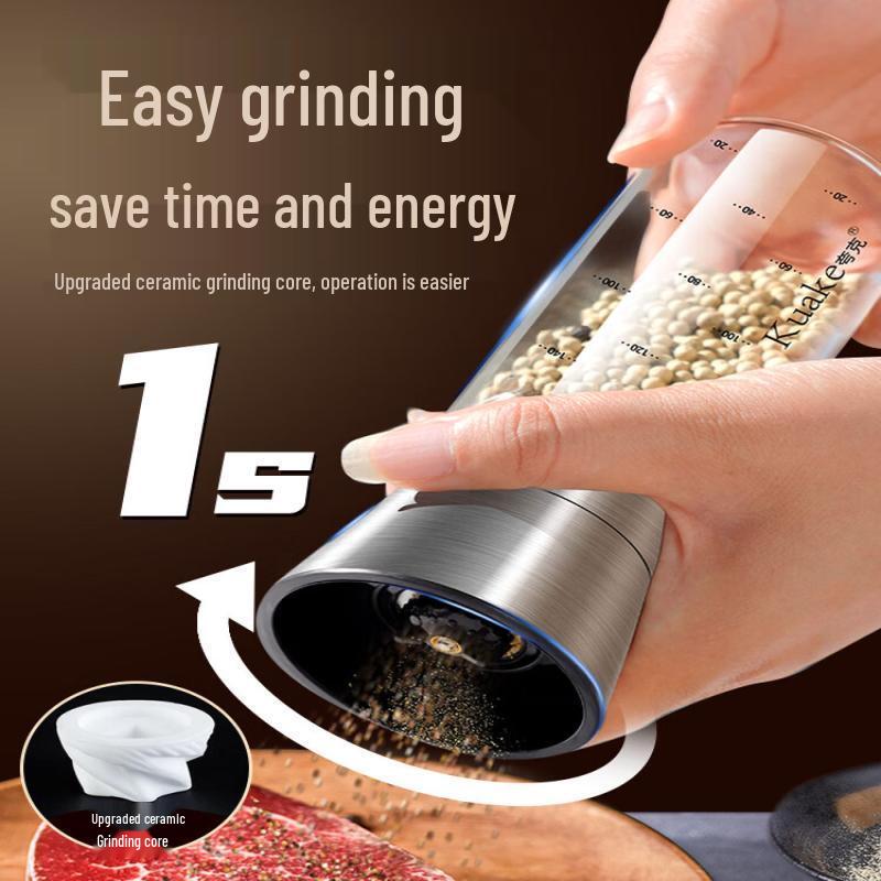 Premium Stainless Steel Manual Spice Grinder