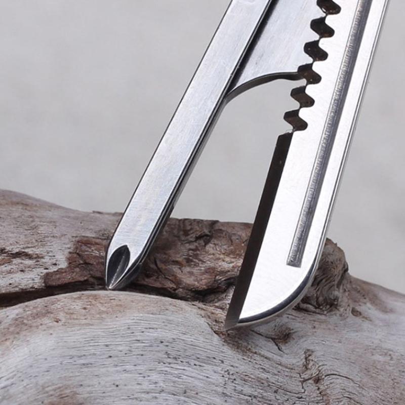 Pocket Keychain Multitool Keys Shape Ring Opener Escape Outdoor Tool Accessories